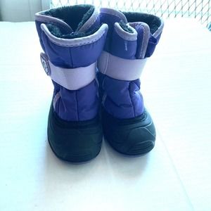 Kamik Girls Gypsy Snow Boots Purple Toddler Size 7